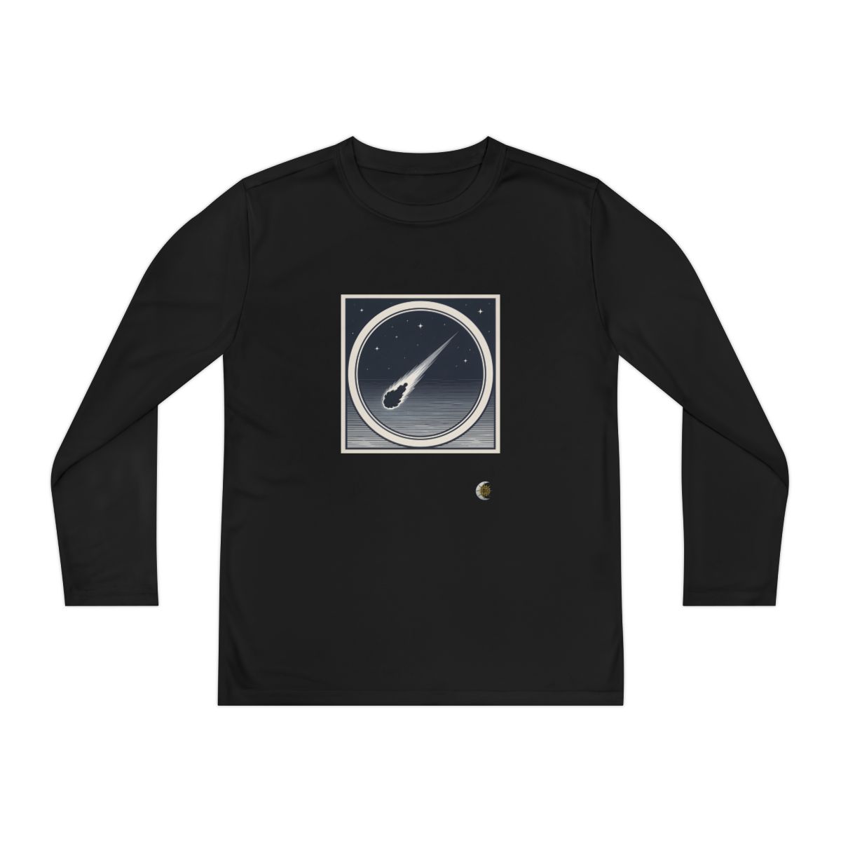 HD Midnight Meteor Youth Long Sleeve Competitor Tee