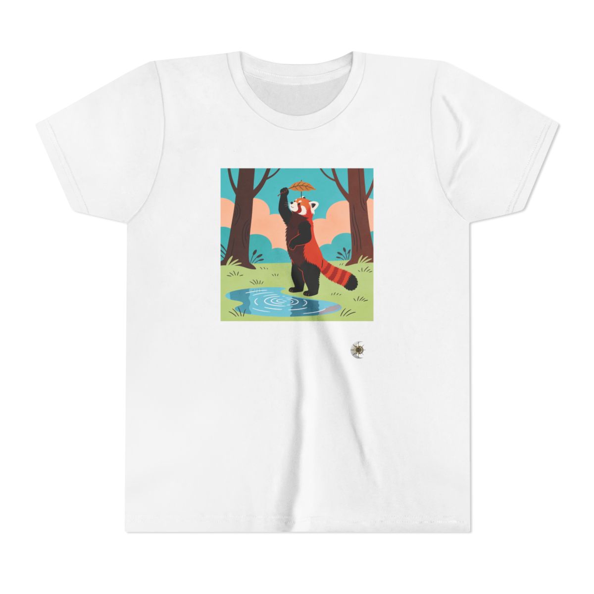 HD Leafplay Red Panda Youth Short Sleeve Tee