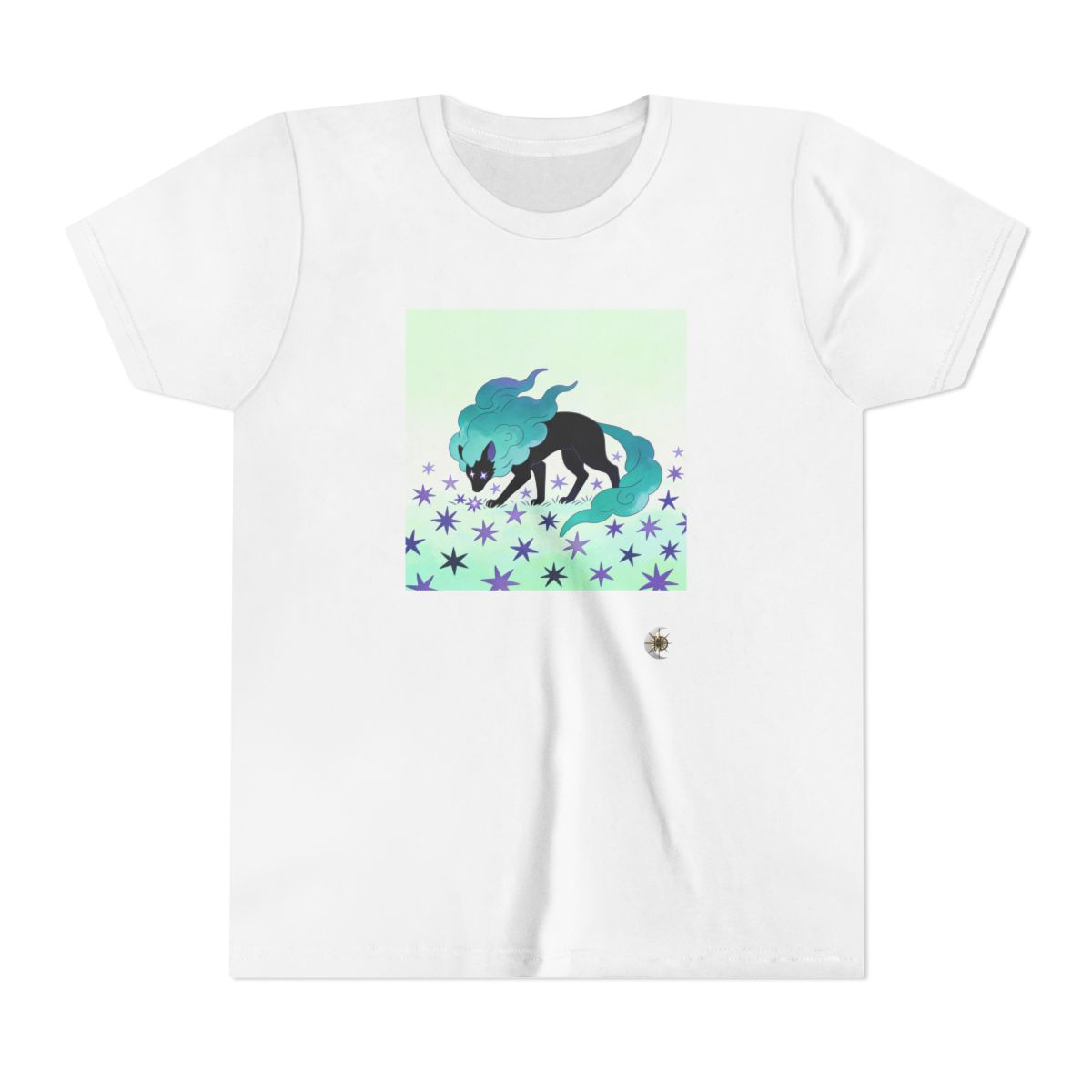 HD Stardrift Wolf Youth Short Sleeve Tee