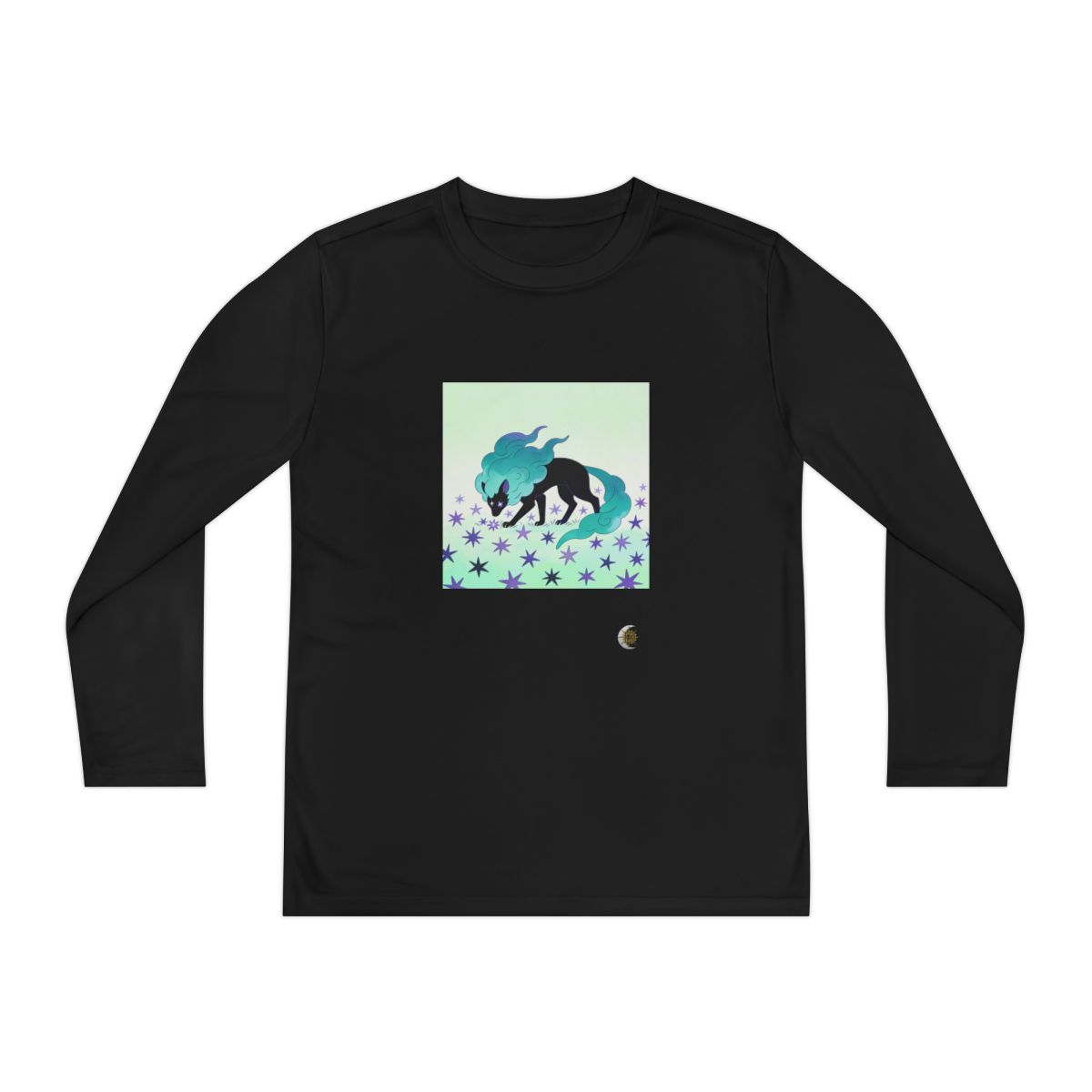 HD Stardrift Wolf Youth Long Sleeve Competitor Tee