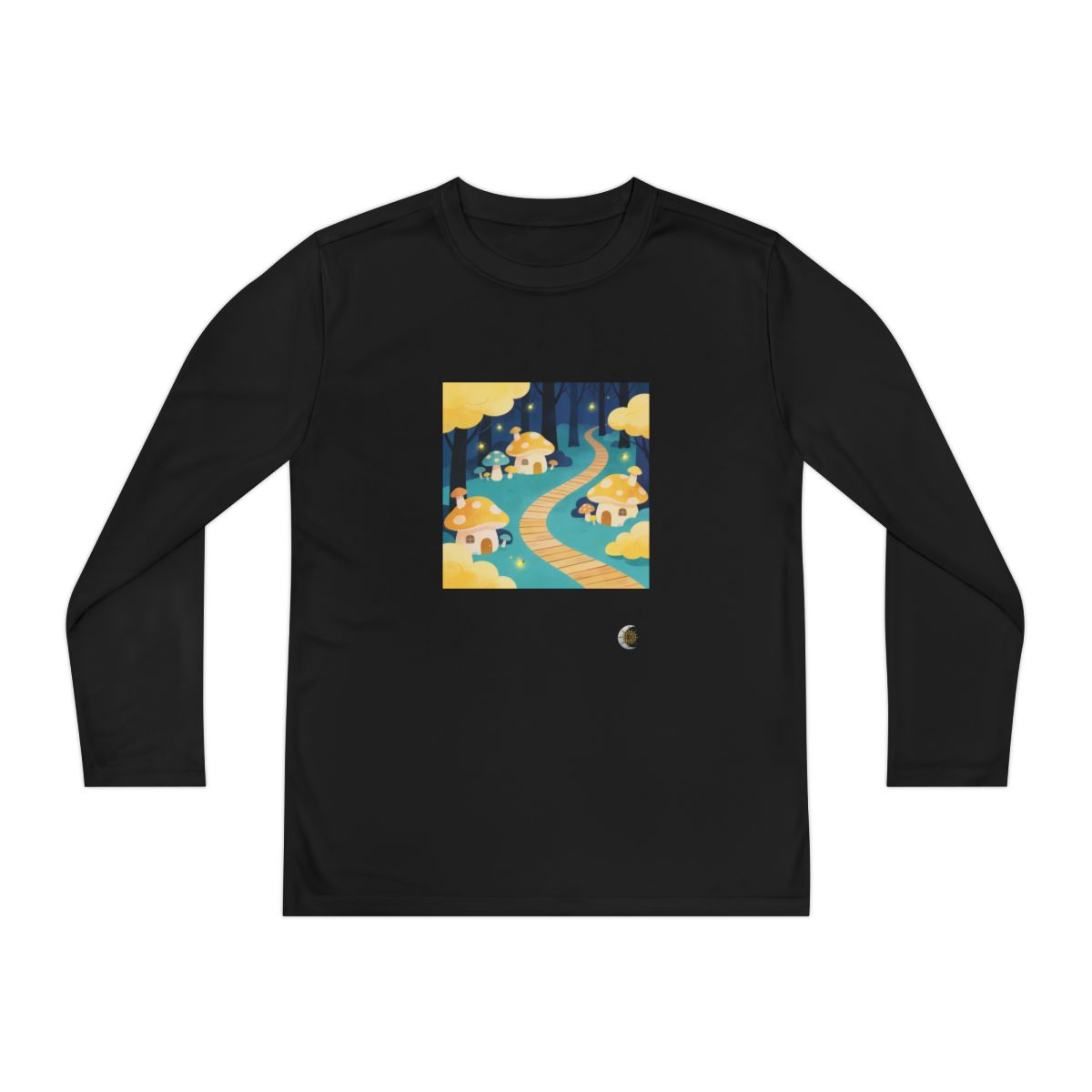 HD Golden Glow Village Youth Long Sleeve Competitor Tee
