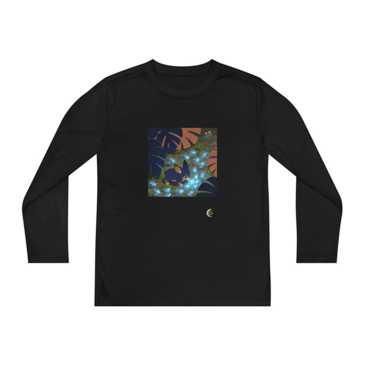 HD Bluegem Explorer Youth Long Sleeve Competitor Tee