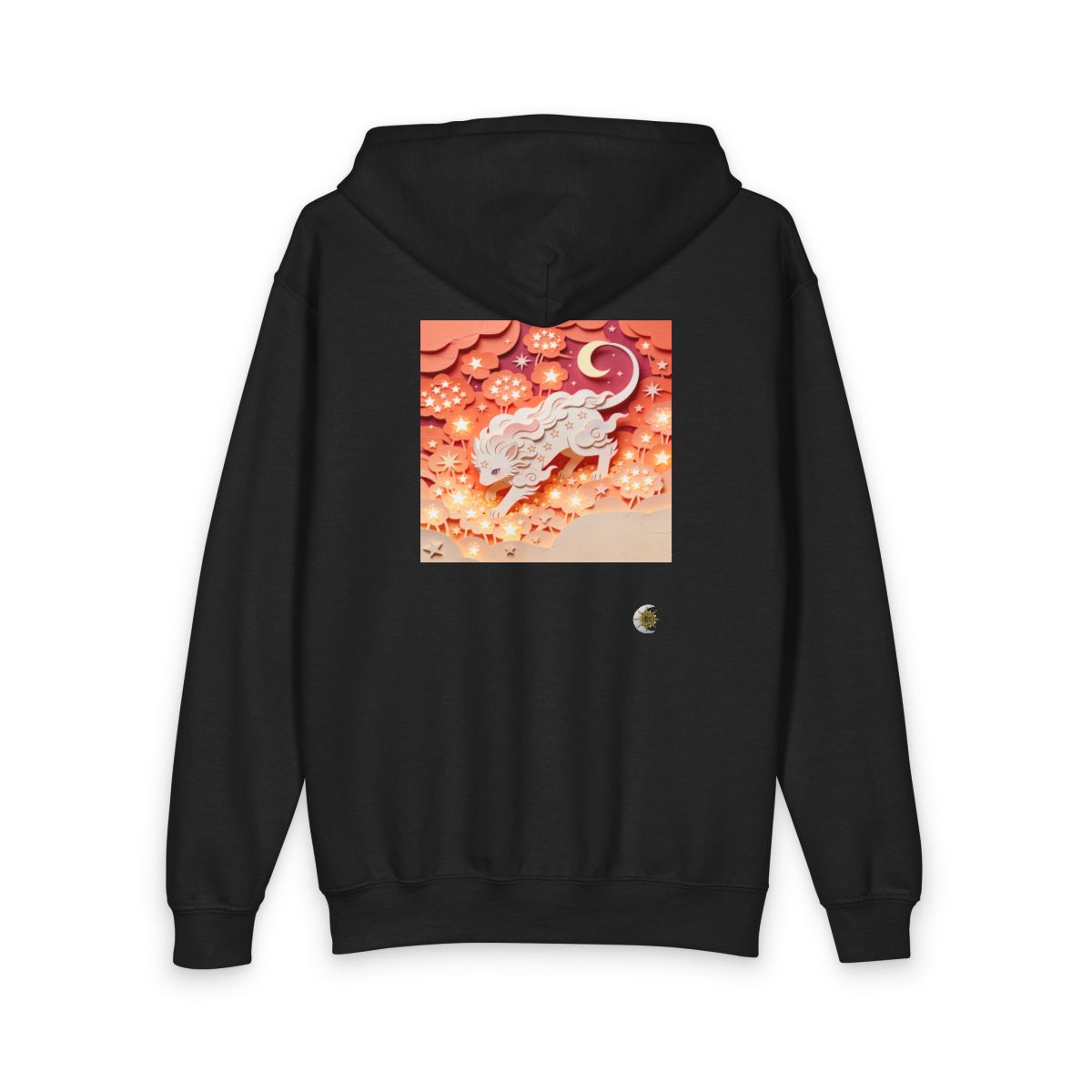 HD Crescent Starpaws Youth Heavy Blend Zipped Hoodie