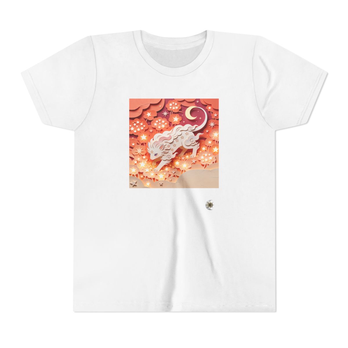 HD Crescent Starpaws Youth Short Sleeve Tee