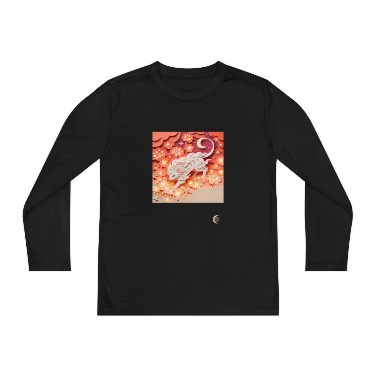 HD Crescent Starpaws Youth Long Sleeve Competitor Tee
