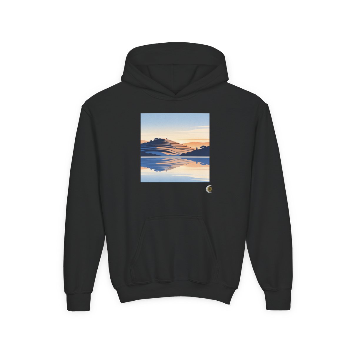 HD Terrace Reflections Youth Heavy Blend Hooded Sweatshirt
