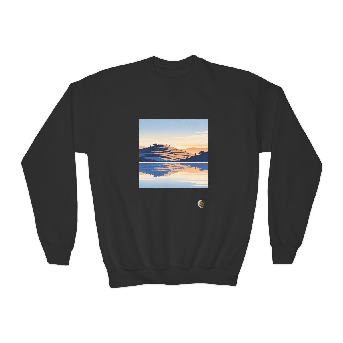 HD Terrace Reflections Youth Crewneck Sweatshirt