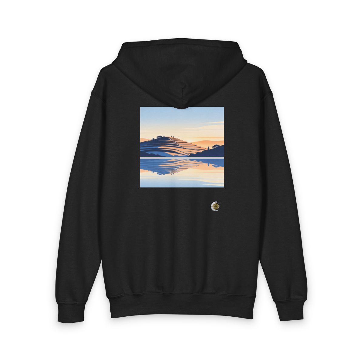 HD Terrace Reflections Youth Heavy Blend Zipped Hoodie