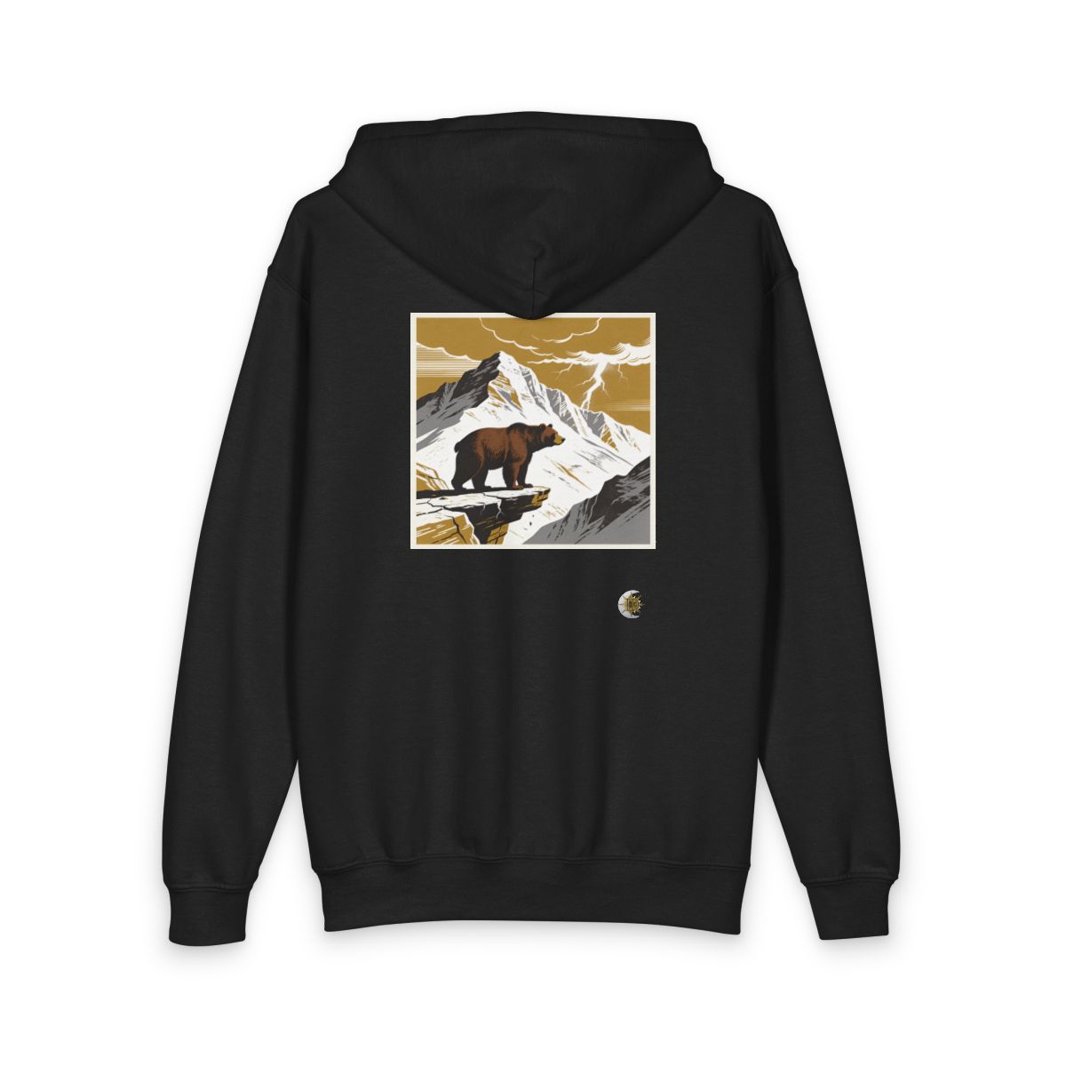 HD Thunder Ridge Bear Youth Heavy Blend Zipped Hoodie