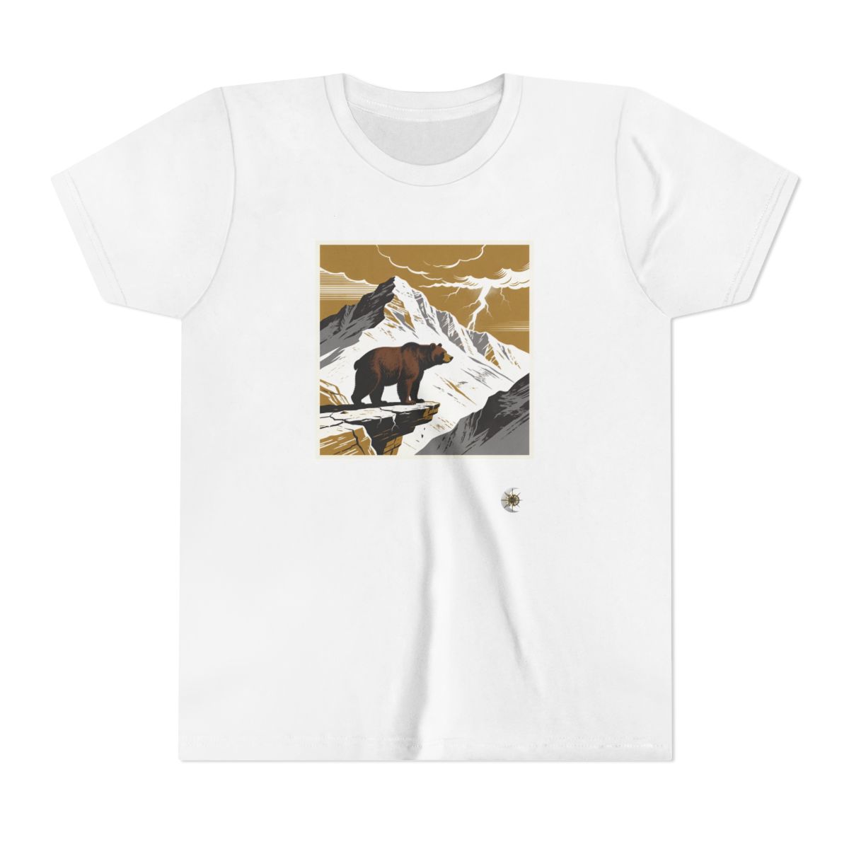HD Thunder Ridge Bear Youth Short Sleeve Tee