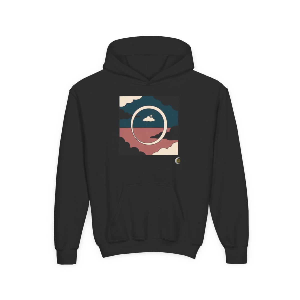 HD Cloudstar Halo Youth Heavy Blend Hooded Sweatshirt