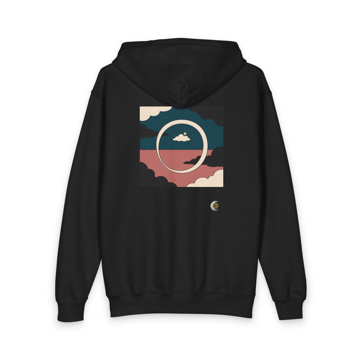 HD Cloudstar Halo Youth Heavy Blend Zipped Hoodie