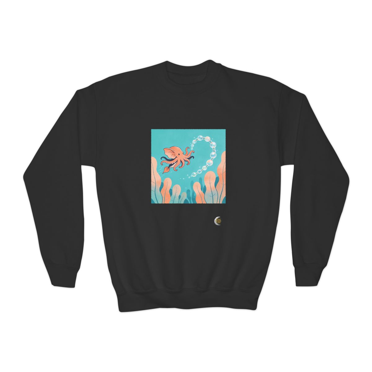 HD Bubbleloop Seafriend Youth Crewneck Sweatshirt