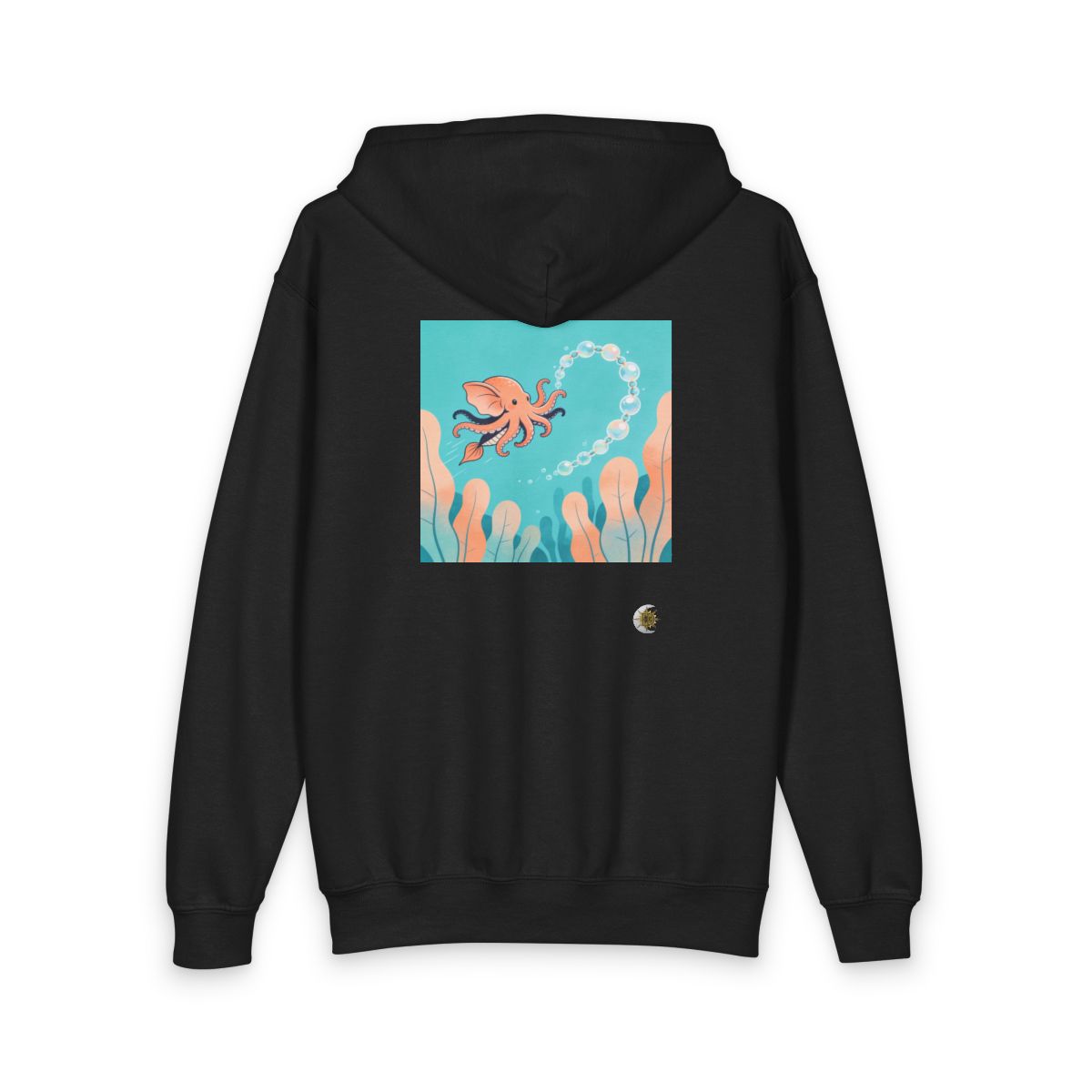 HD Bubbleloop Seafriend Youth Heavy Blend Zipped Hoodie