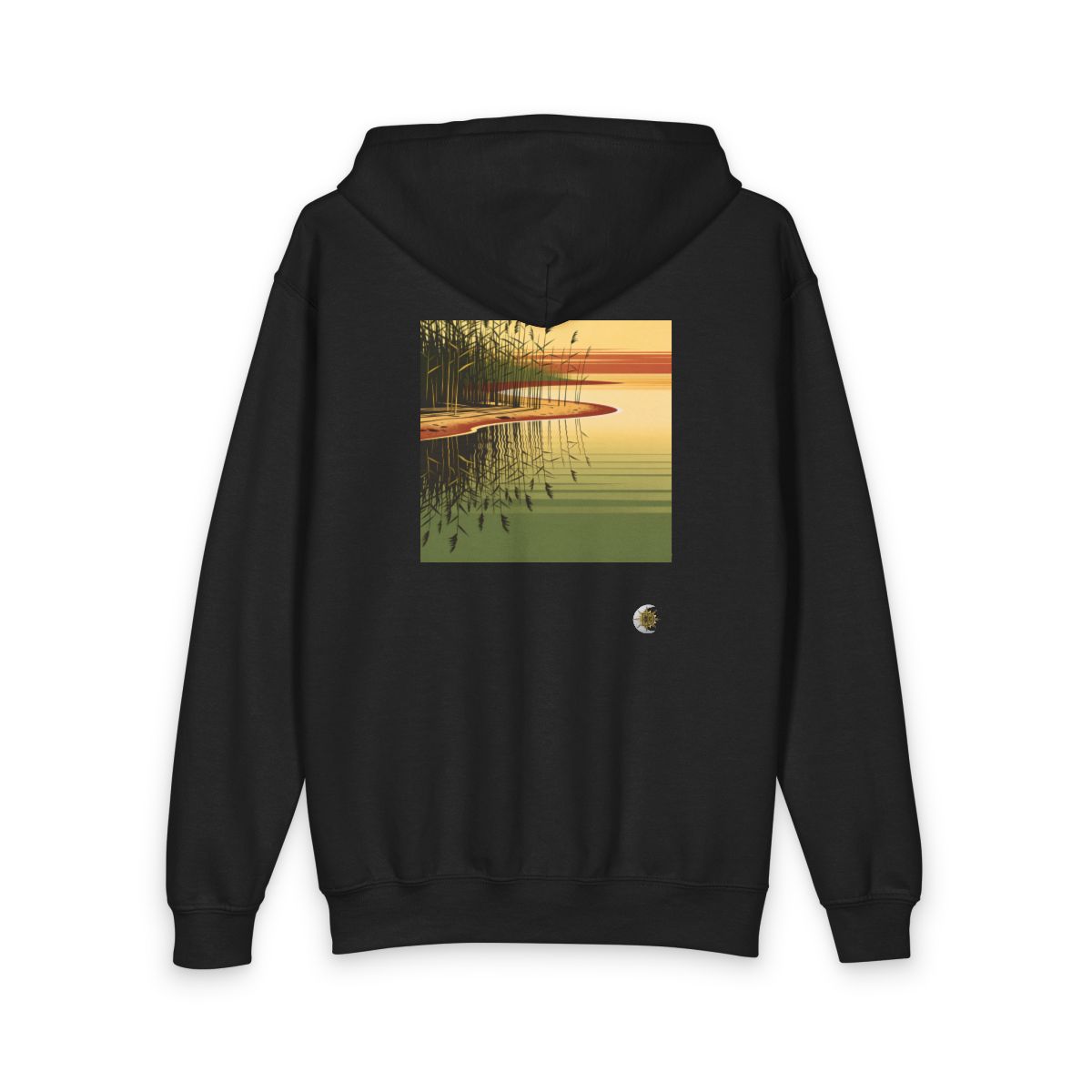 HD Amber Reedshore Youth Heavy Blend Zipped Hoodie