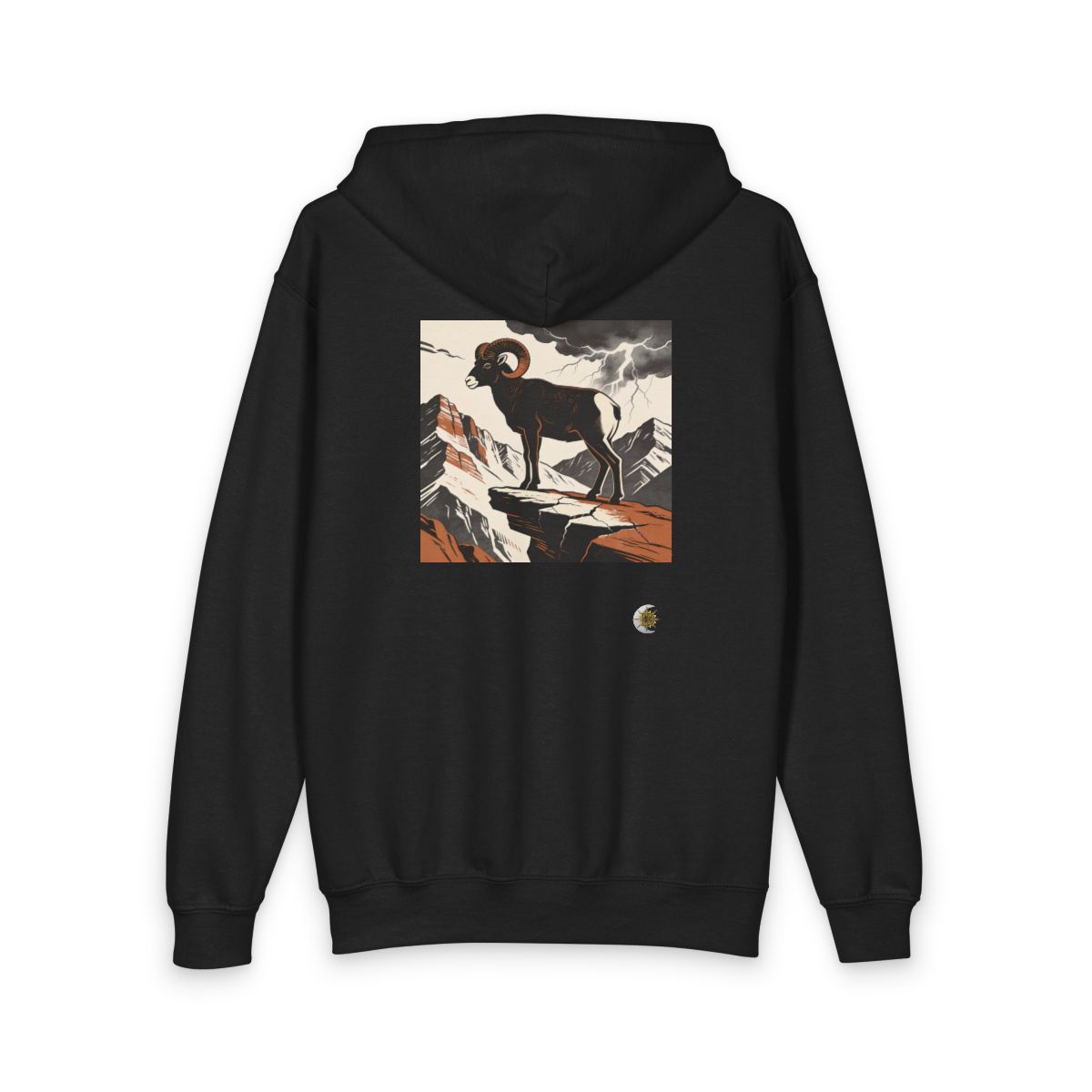 HD Stormridge Ram Youth Heavy Blend Zipped Hoodie