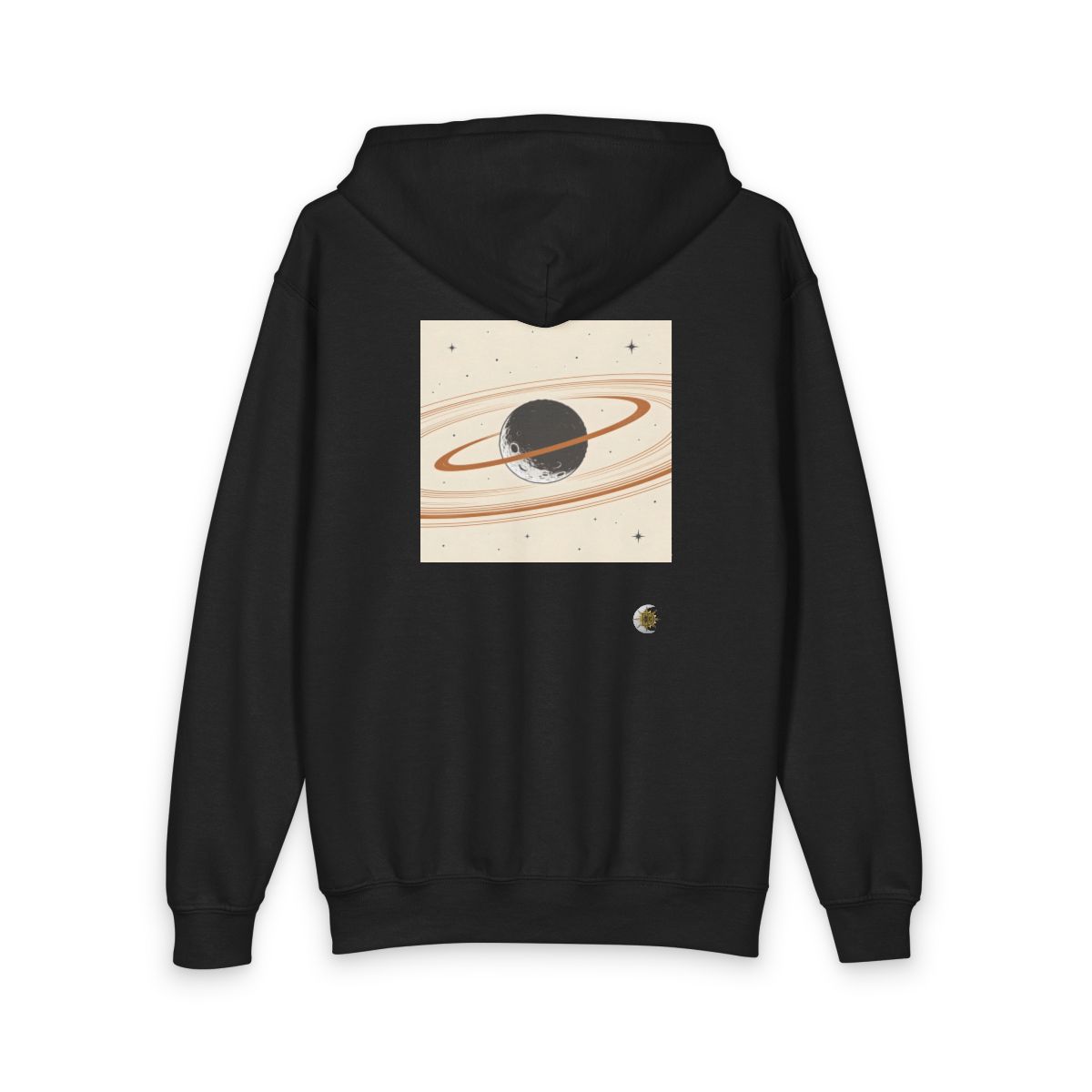 HD Copper Moon Rings Youth Heavy Blend Zipped Hoodie