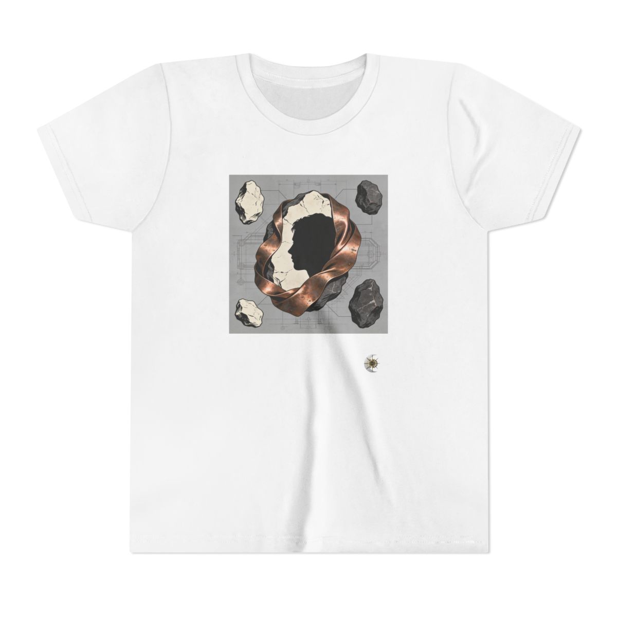 HD Copperstone Silhouette Youth Short Sleeve Tee