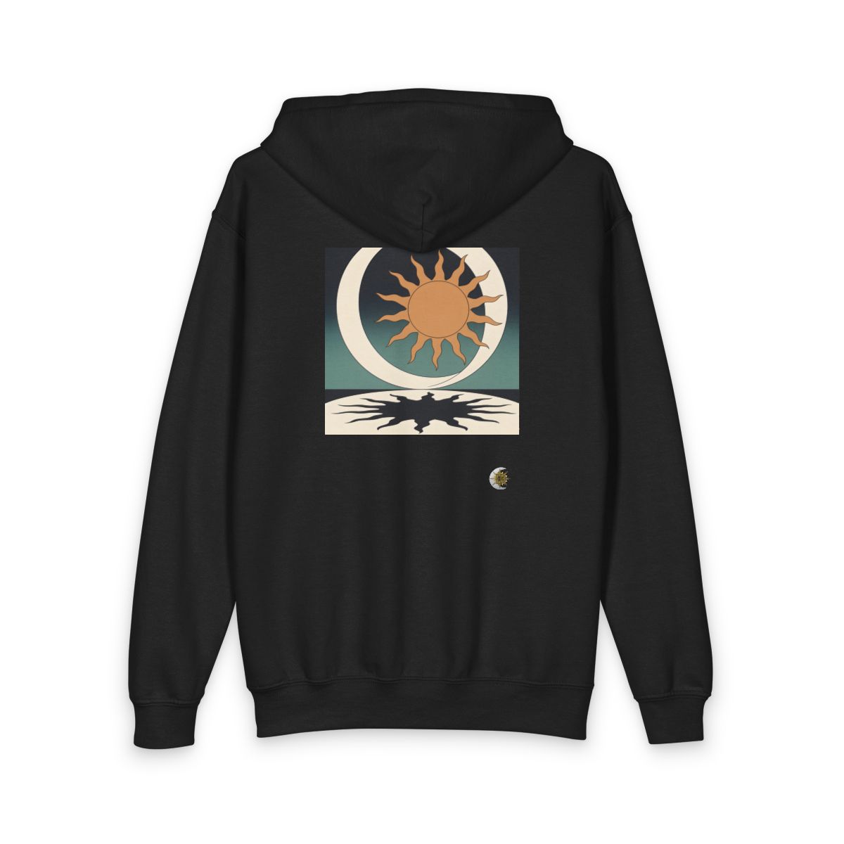 HD Sunshadow Crescent Youth Heavy Blend Zipped Hoodie