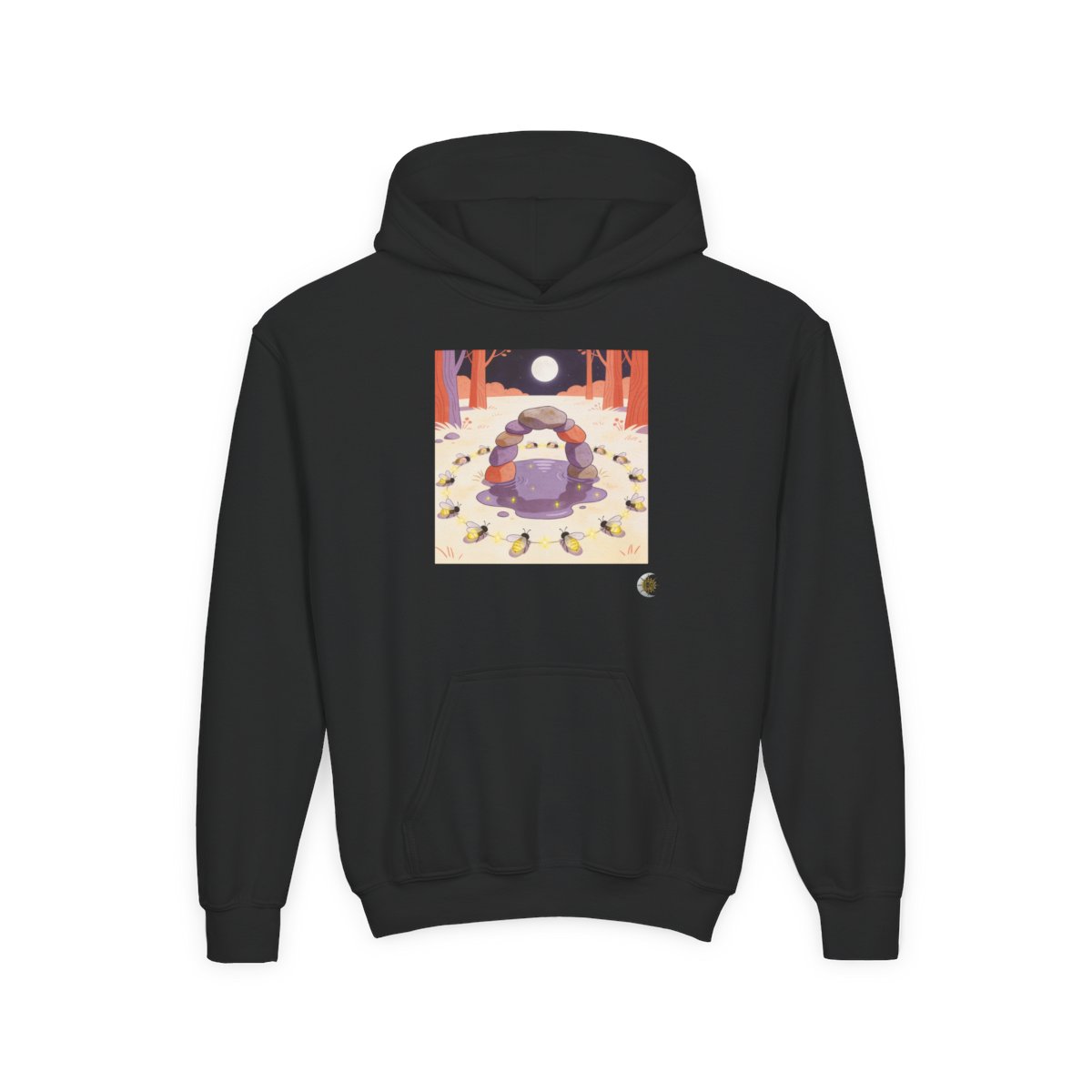 HD Firefly Stonecircle Youth Heavy Blend Hooded Sweatshirt