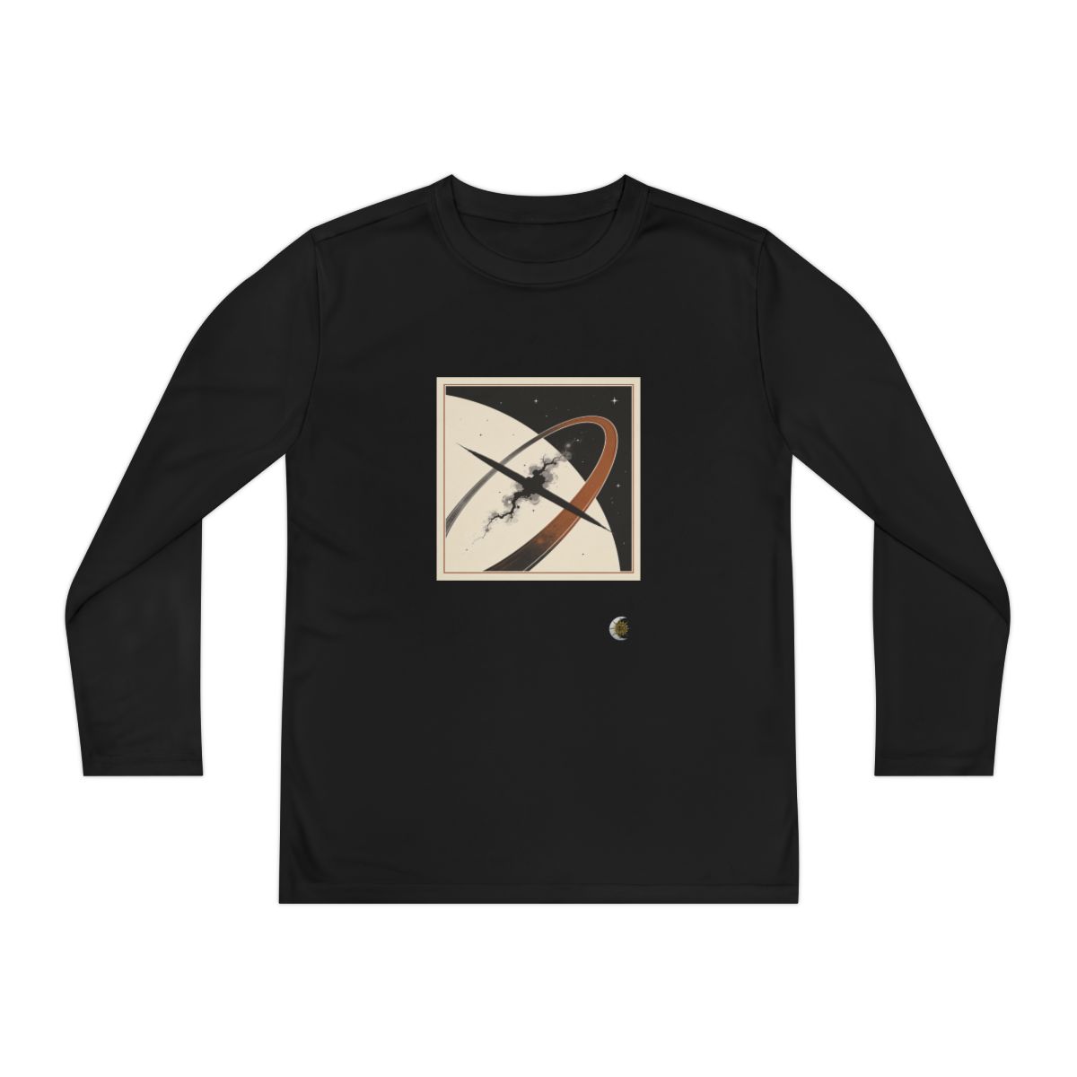 HD Obsidian Orbit Youth Long Sleeve Competitor Tee