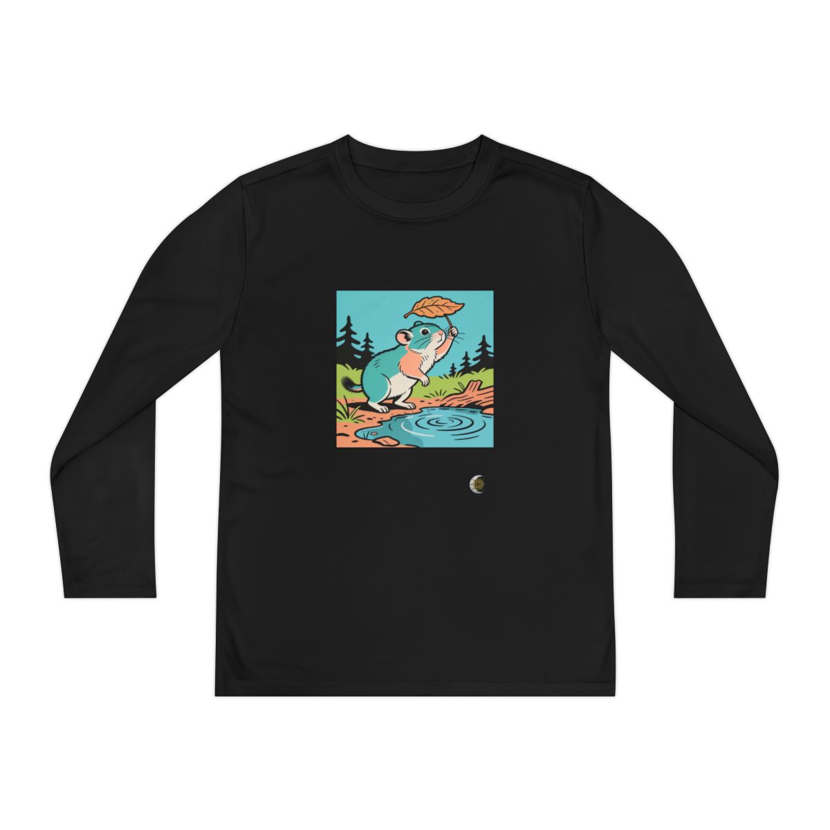 HD Leafshade Companion Youth Long Sleeve Competitor Tee