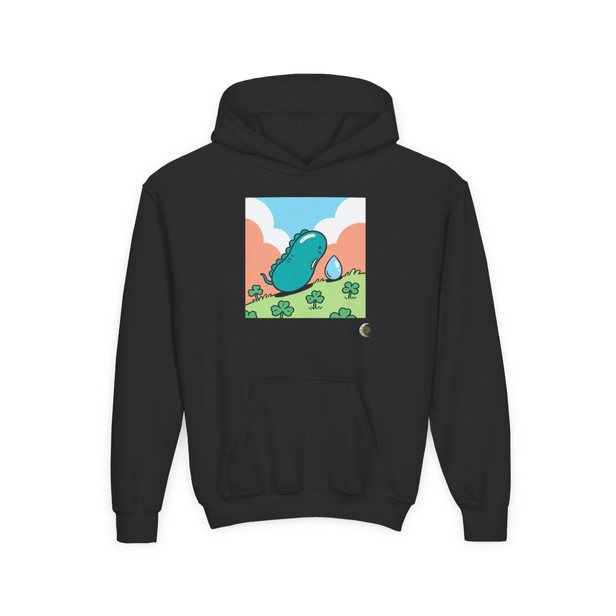 HD Dewdrop Dreamer Youth Heavy Blend Hooded Sweatshirt