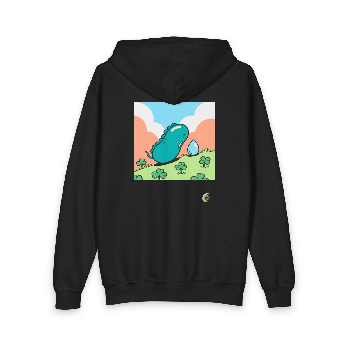 HD Dewdrop Dreamer Youth Heavy Blend Zipped Hoodie