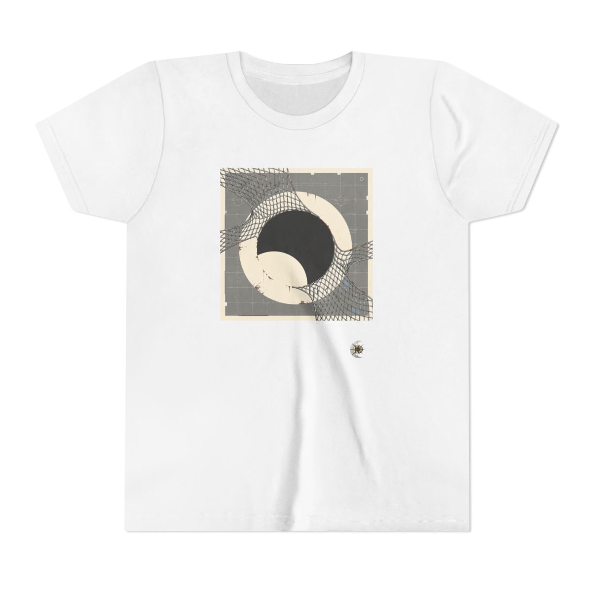 HD Silver Mesh Eclipse Youth Short Sleeve Tee