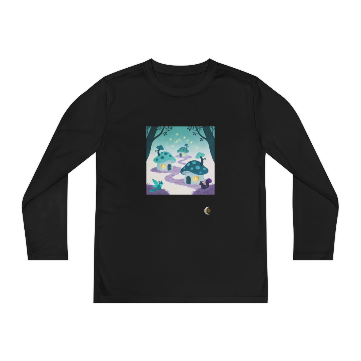 HD Firefly Mushroom Lane Youth Long Sleeve Competitor Tee
