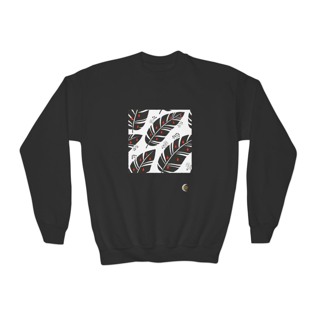 HD Emberleaf Youth Crewneck Sweatshirt