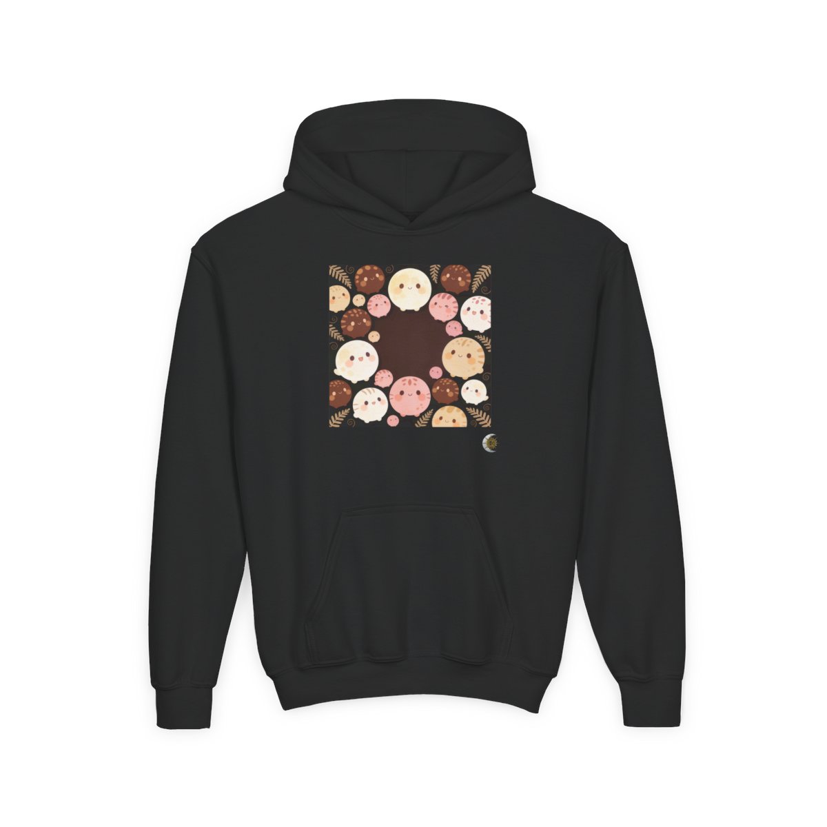 HD Pebble Moon Parade Youth Heavy Blend Hooded Sweatshirt