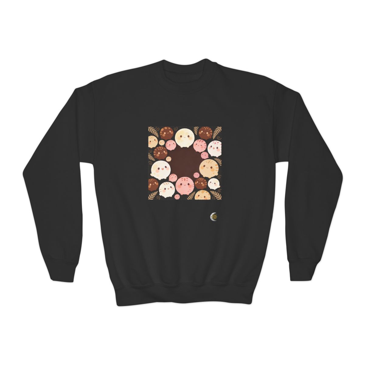 HD Pebble Moon Parade Youth Crewneck Sweatshirt