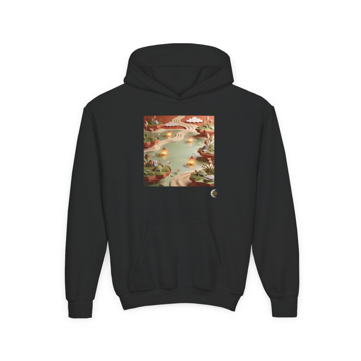 HD Lantern Pond Youth Heavy Blend Hooded Sweatshirt