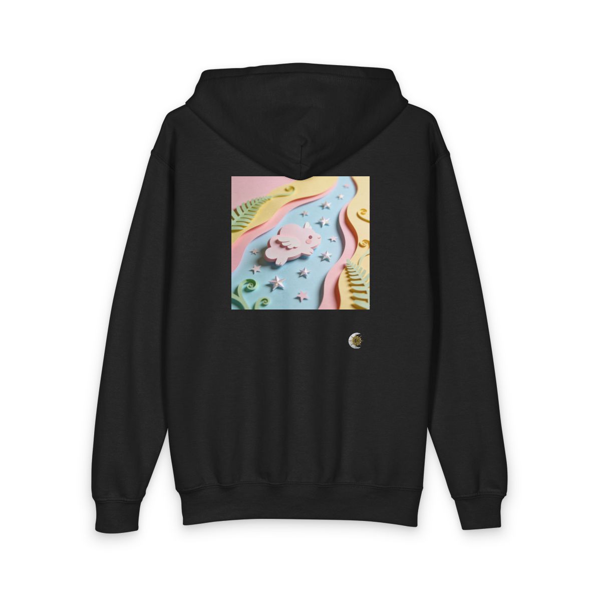 HD Pastel Cloudwing Youth Heavy Blend Zipped Hoodie