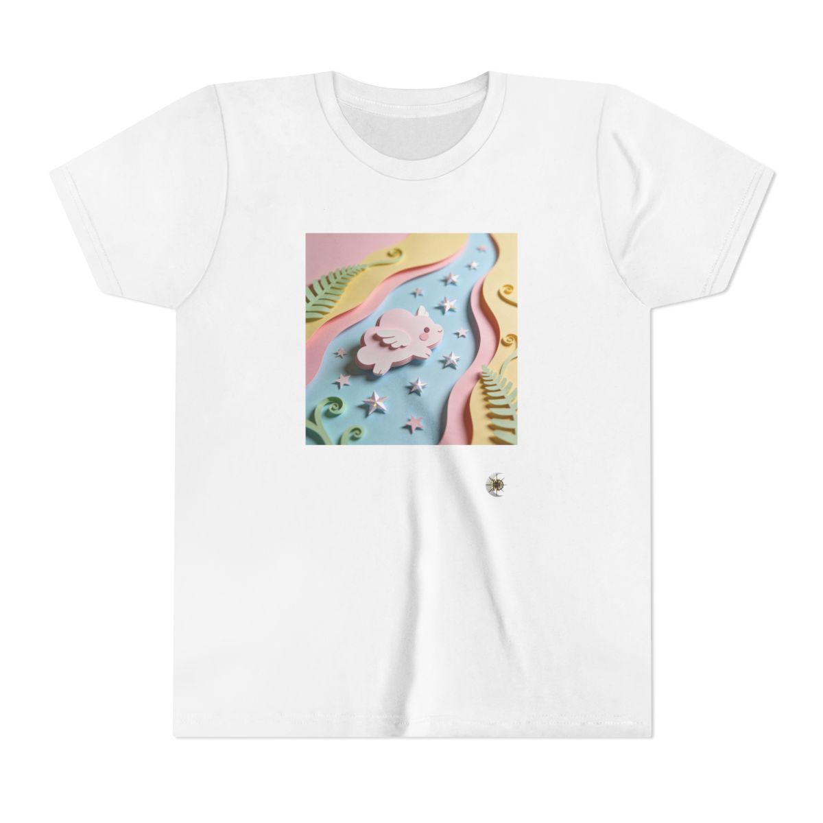 HD Pastel Cloudwing Youth Short Sleeve Tee