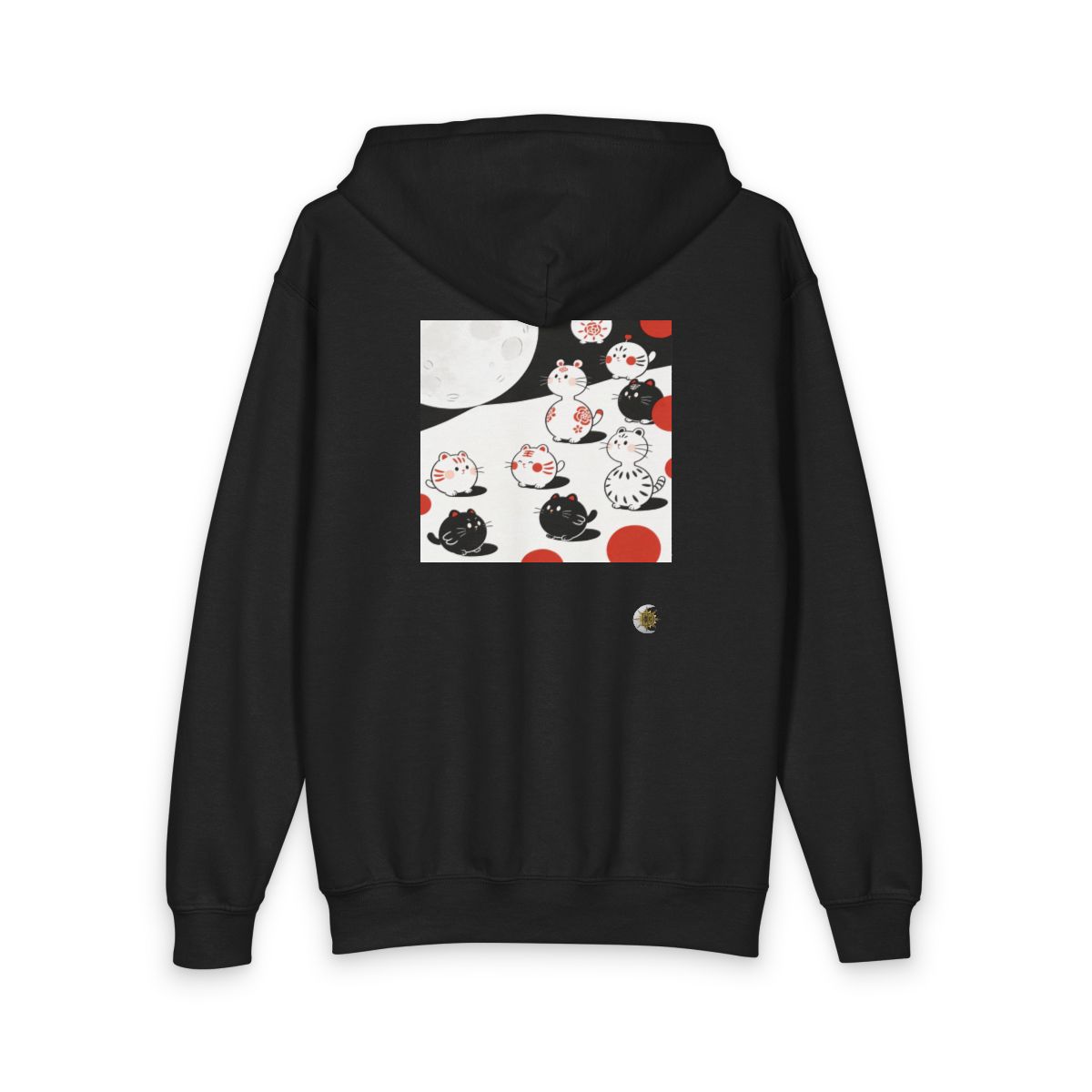 HD Moonpetal Friends Youth Heavy Blend Zipped Hoodie