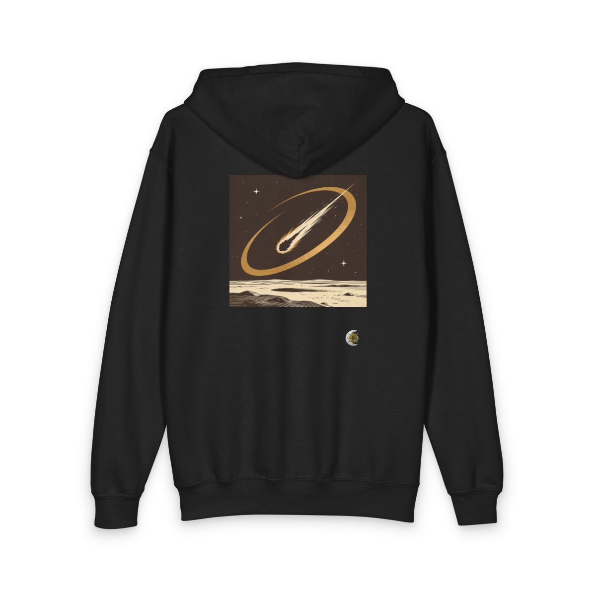 HD Golden Meteor Arc Youth Heavy Blend Zipped Hoodie