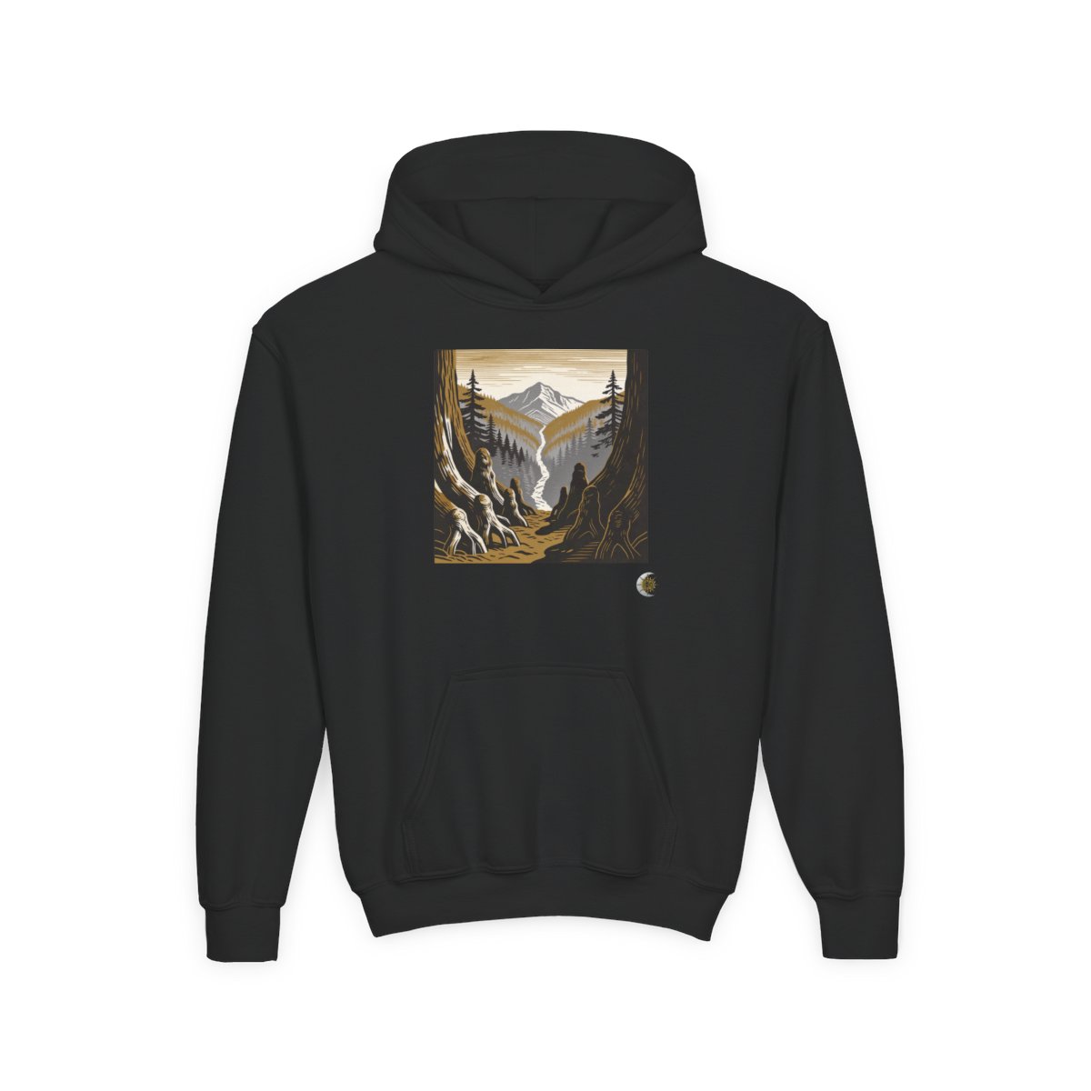 HD Cedarroot Vista Youth Heavy Blend Hooded Sweatshirt