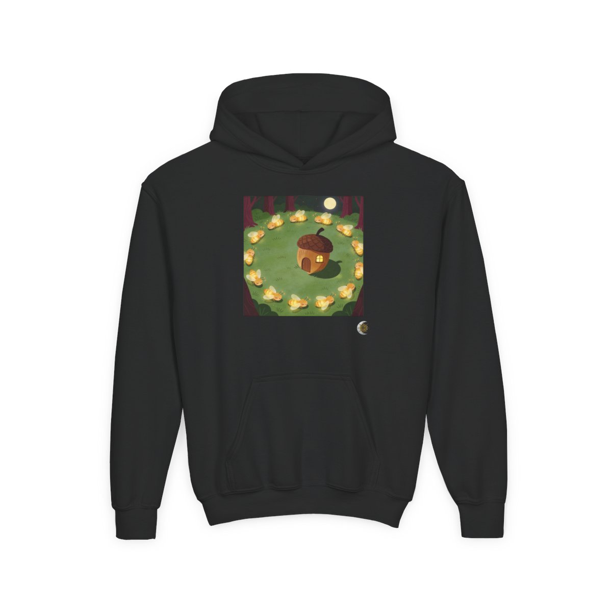 HD Original Art 339 Youth Heavy Blend Hooded Sweatshirt