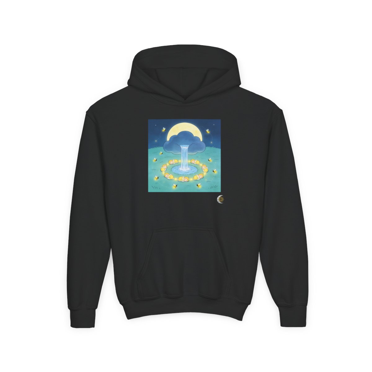 HD Original Art 369 Youth Heavy Blend Hooded Sweatshirt