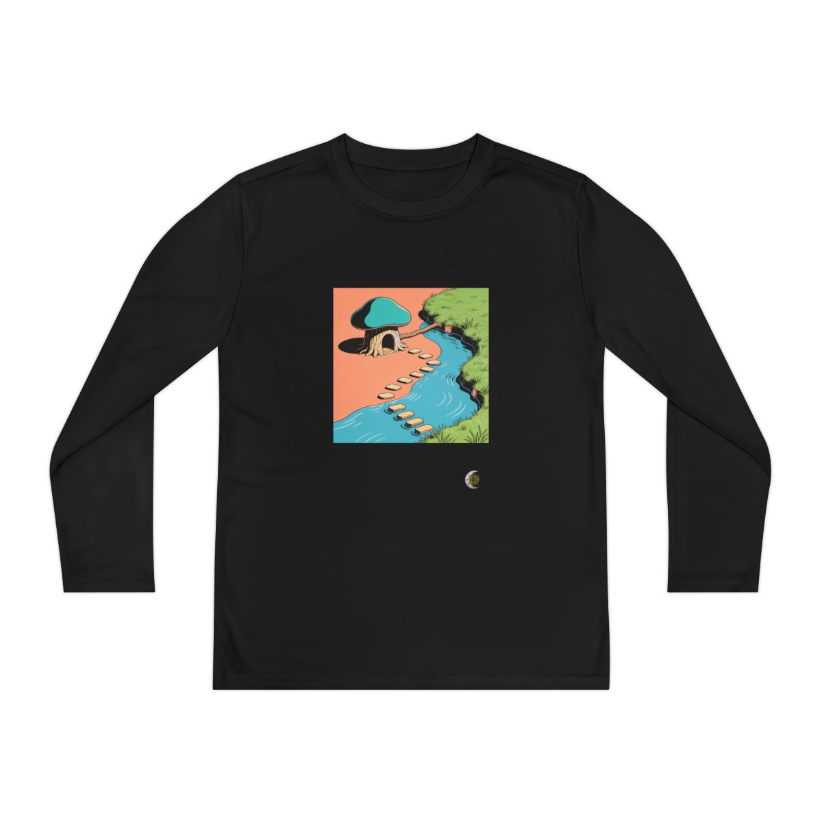 HD Original Art 393 Youth Long Sleeve Competitor Tee