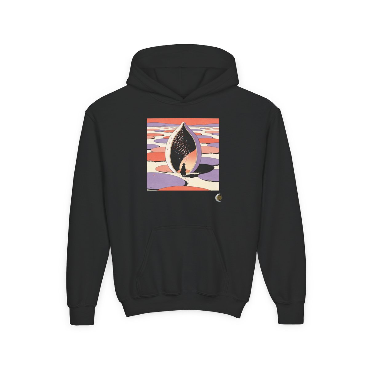 HD Original Art 1023 Youth Heavy Blend Hooded Sweatshirt
