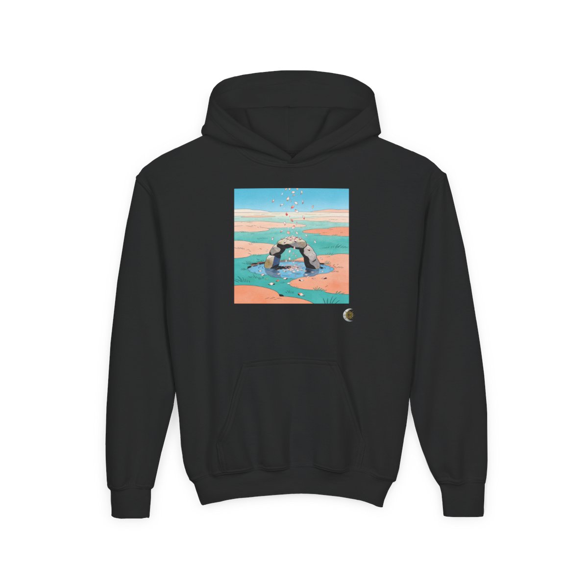 HD Original Art 1278 Youth Heavy Blend Hooded Sweatshirt
