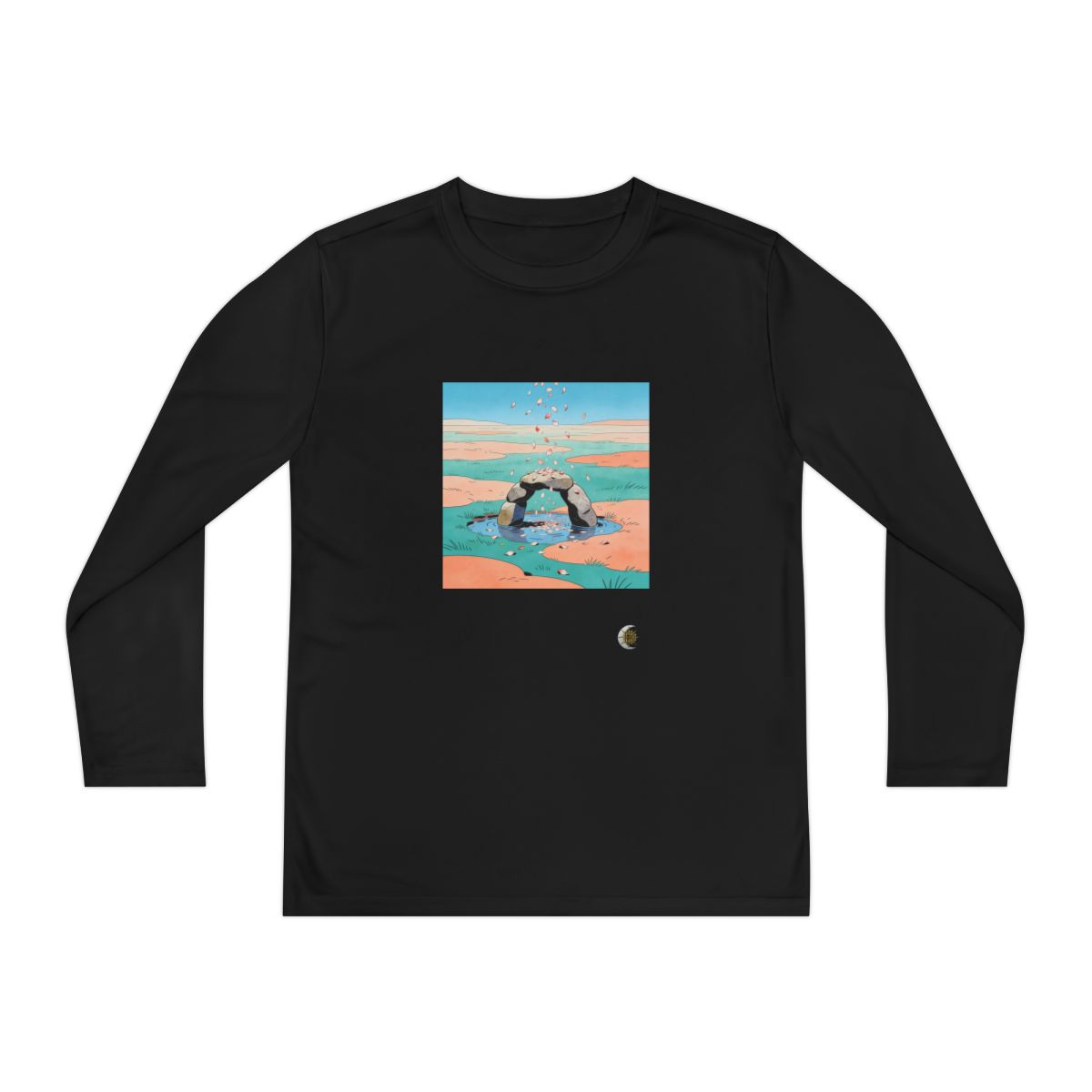 HD Original Art 1278 Youth Long Sleeve Competitor Tee