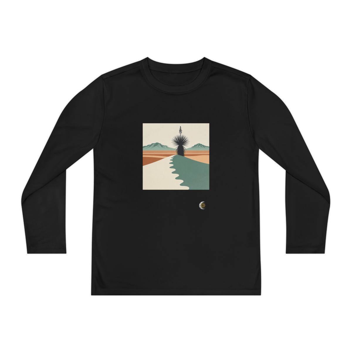 HD Yucca Desert Path Original Art 233 Youth Long Sleeve Competitor Tee