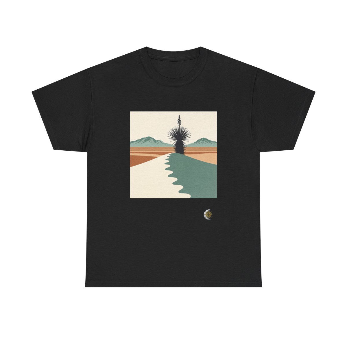 HD Yucca Desert Path Original Art 233 Unisex Heavy Cotton Tee