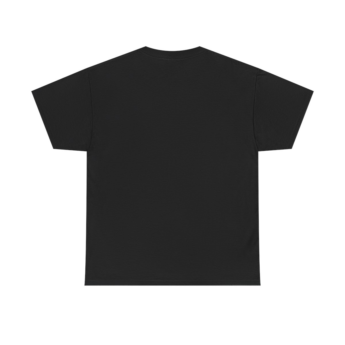 HD Orchard Deer Original Art 248 Unisex Heavy Cotton Tee, back view.