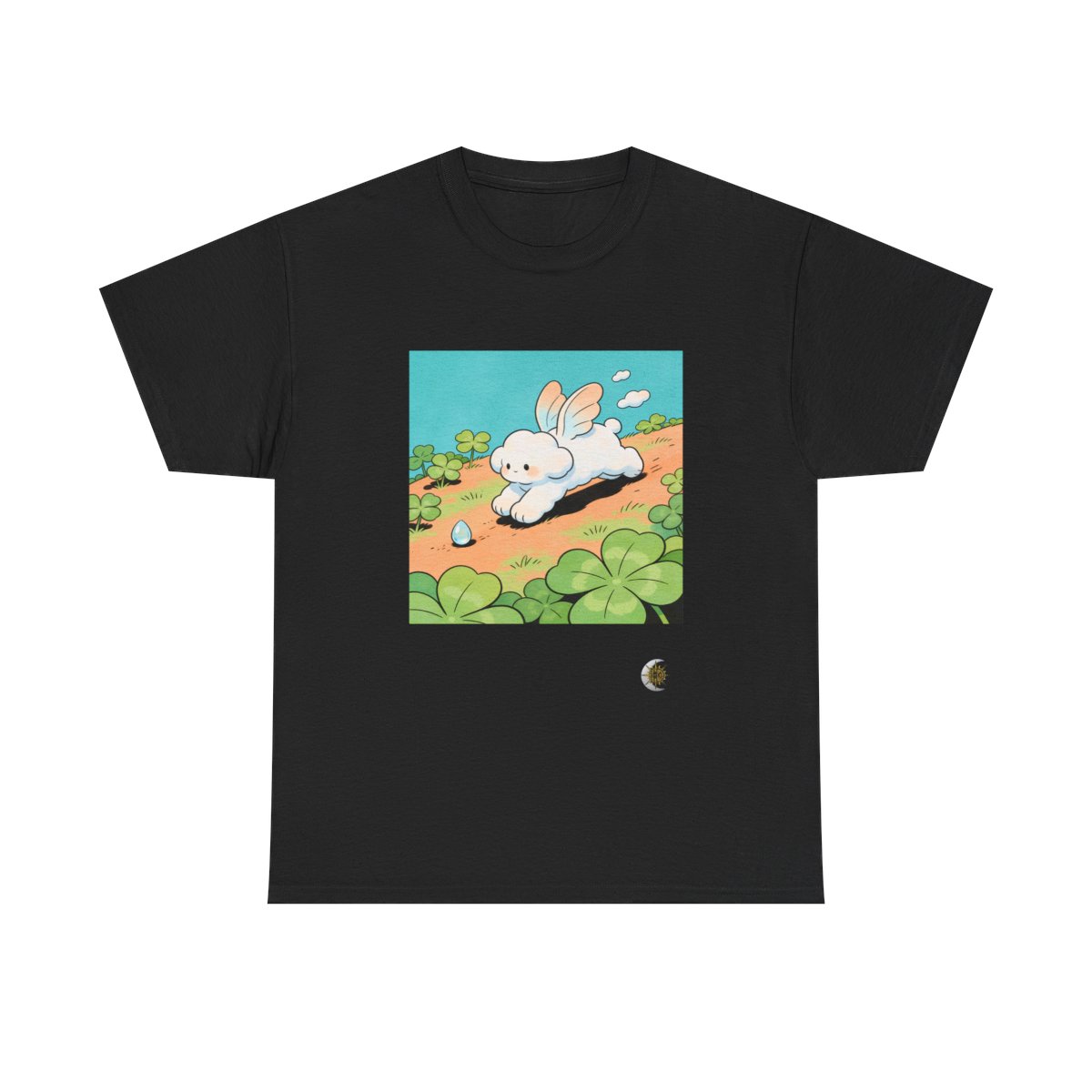 HD Cloud Meadow Original Art 175 Unisex Heavy Cotton Tee