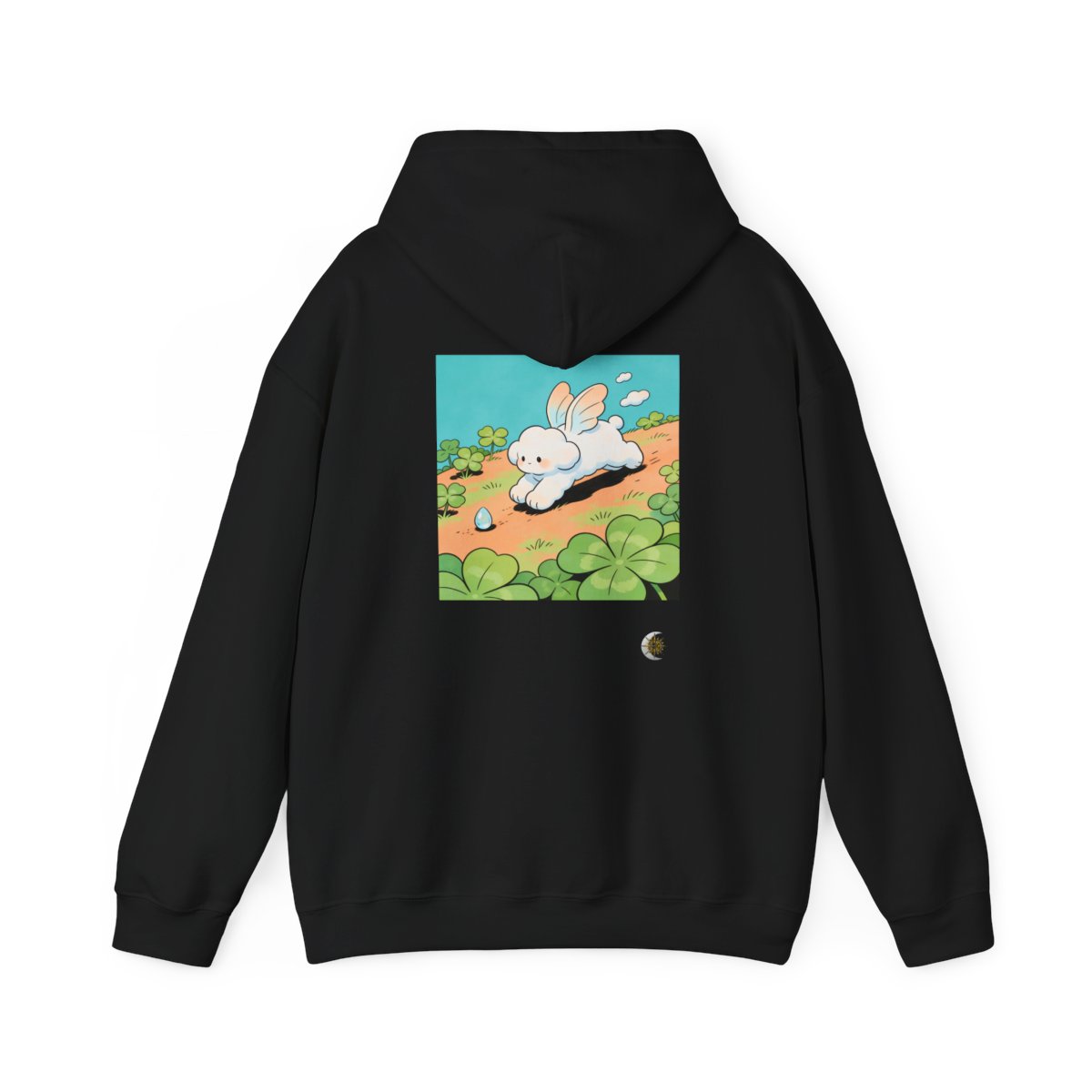 HD Cloud Meadow Original Art 175 Unisex Heavy Blend™ Hooded Sweatshirt